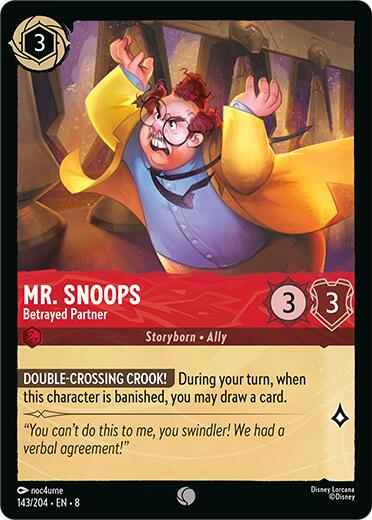 Mr. Snoops - Betrayed Partner (143/204) [Reign of Jafar] | Empire Gaming NC