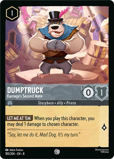 Dumptruck - Karage's Second Mate (185/204) [Reign of Jafar] | Empire Gaming NC