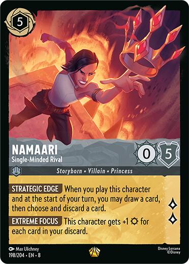 Namaari - Single-Minded Rival (198/204) [Reign of Jafar] | Empire Gaming NC
