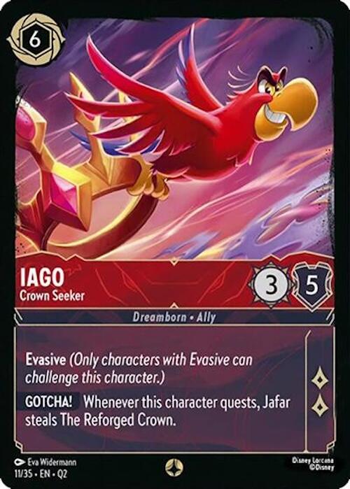 Iago - Crown Seeker (11/35) [Illumineer's Quest: Deep Trouble] | Empire Gaming NC