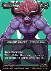 Vincent Valentine // Galian Beast (Borderless) (Surge Foil) [FINAL FANTASY] | Empire Gaming NC