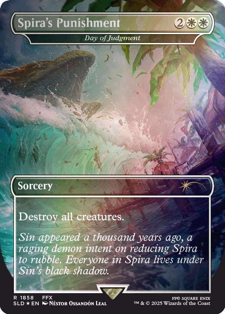 Spira's Punishment - Day of Judgment (Rainbow Foil) [Secret Lair Drop Series] | Empire Gaming NC