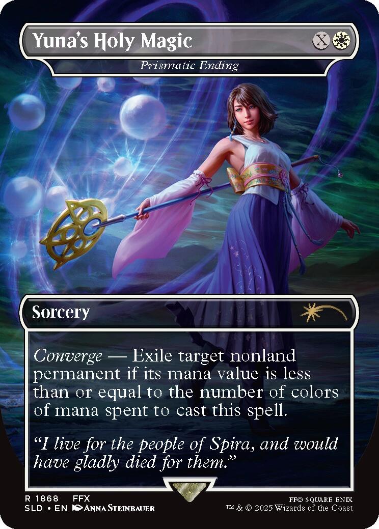 Yuna's Holy Magic - Prismatic Ending [Secret Lair Drop Series] | Empire Gaming NC