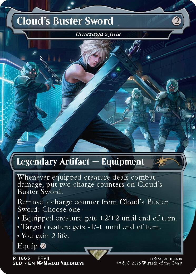 Cloud's Buster Sword - Umezawa's Jitte [Secret Lair Drop Series] | Empire Gaming NC