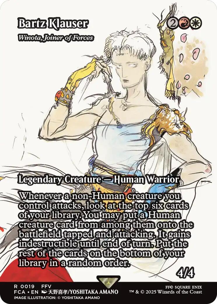 Bartz Klauser - Winota, Joiner of Forces (Showcase) [FINAL FANTASY : Through the Ages] | Empire Gaming NC