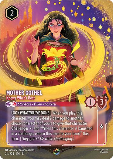 Mother Gothel - Knows What's Best (Enchanted) (211/204) [Reign of Jafar] | Empire Gaming NC