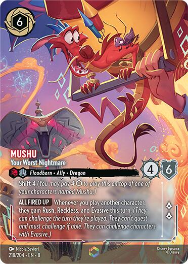Mushu - Your Worst Nightmare (Enchanted) (218/204) [Reign of Jafar] | Empire Gaming NC