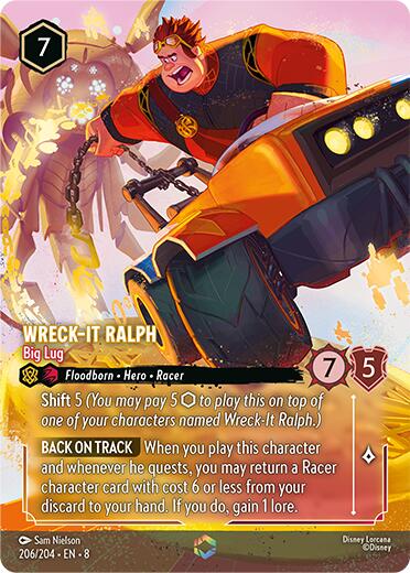 Wreck-It Ralph - Big Lug (Enchanted) (206/204) [Reign of Jafar] | Empire Gaming NC