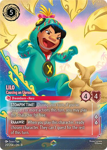 Lilo - Causing an Uproar (Enchanted) (217/204) [Reign of Jafar] | Empire Gaming NC