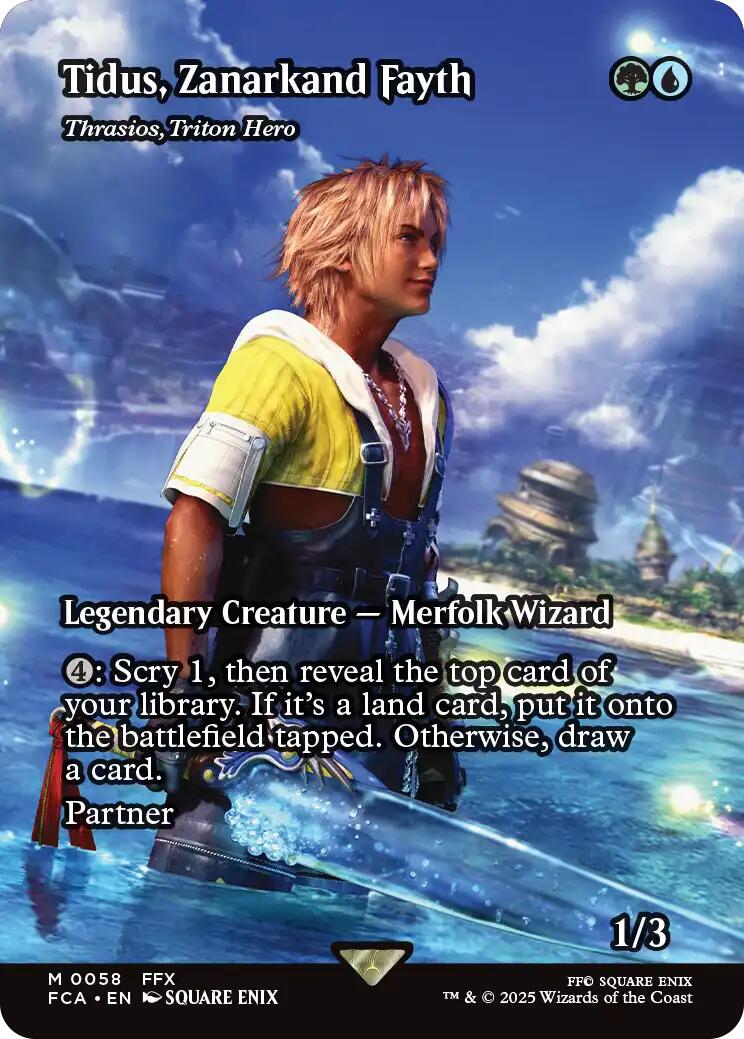 Tidus, Zanarkand Fayth - Thrasios, Triton Hero (Showcase) [FINAL FANTASY : Through the Ages] | Empire Gaming NC