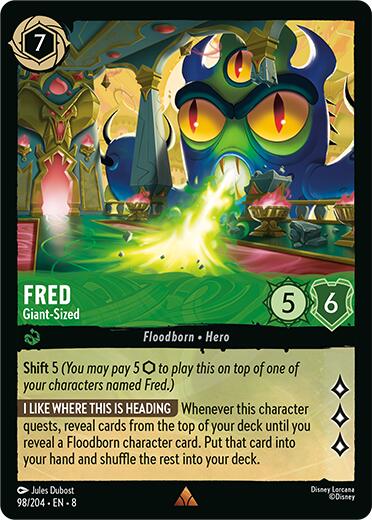 Fred - Giant-Sized (98/204) [Reign of Jafar] | Empire Gaming NC