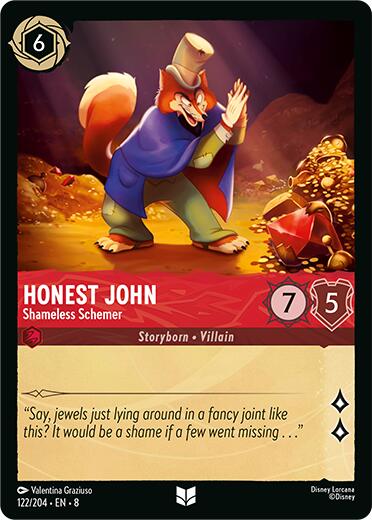 Honest John - Shameless Schemer (122/204) [Reign of Jafar] | Empire Gaming NC