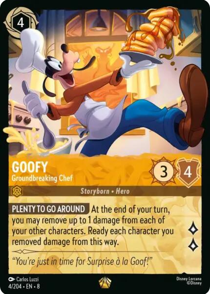 Goofy - Groundbreaking Chef (4/204) [Reign of Jafar] | Empire Gaming NC