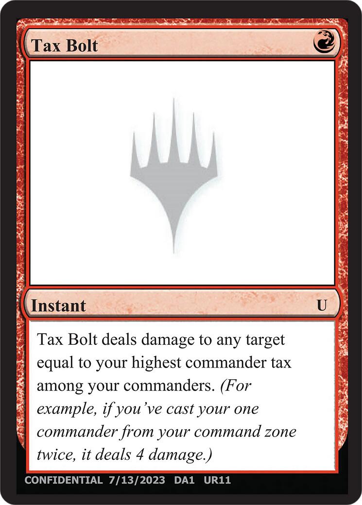Tax Bolt [Mystery Booster] | Empire Gaming NC