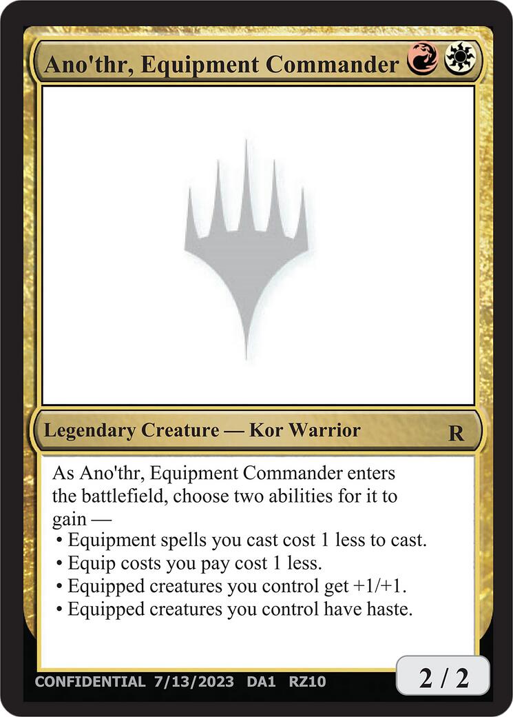 Ano'thr, Equipment Commander [Mystery Booster] | Empire Gaming NC