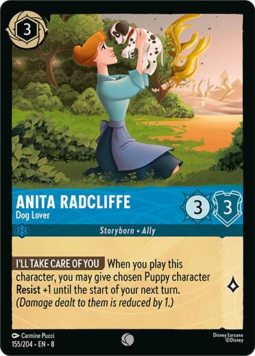 Anita Radcliffe - Dog Lover (155/204) [Reign of Jafar] | Empire Gaming NC