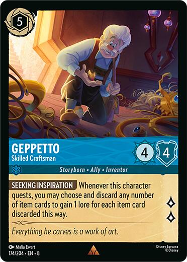 Geppetto – Skilled Craftsman (174/204) [Reign of Jafar] | Empire Gaming NC