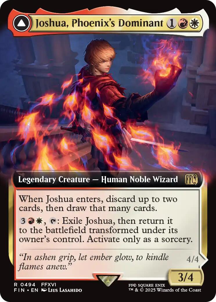 Joshua, Phoenix's Dominant (Extended Art) [FINAL FANTASY] | Empire Gaming NC