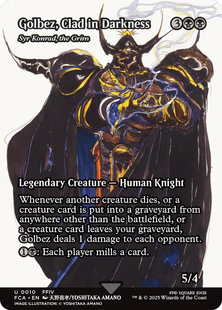 Golbez, Clad in Darkness - Syr Konrad, the Grim (Showcase) [FINAL FANTASY : Through the Ages] | Empire Gaming NC