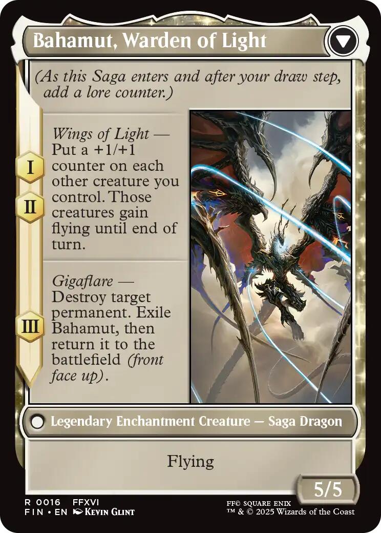 Dion, Bahamut's Dominant // Bahamut, Warden of Light [FINAL FANTASY] | Empire Gaming NC