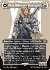 Dion, Bahamut's Dominant // Bahamut, Warden of Light (Borderless) [FINAL FANTASY] | Empire Gaming NC