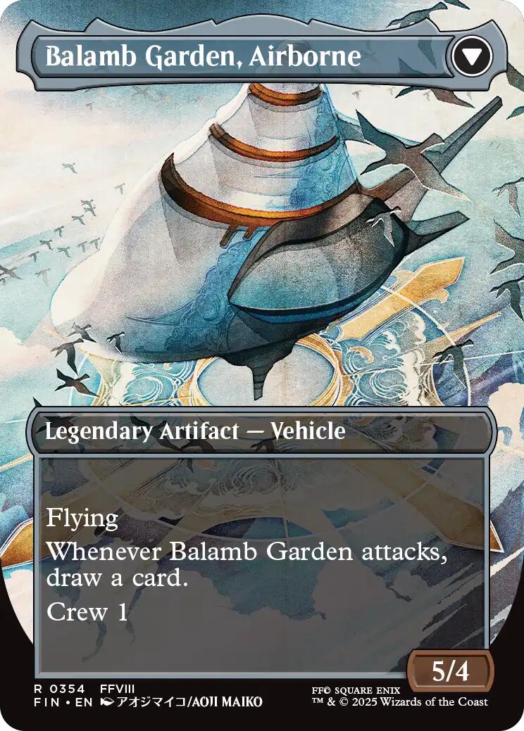 Balamb Garden, SeeD Academy // Balamb Garden, Airborne (Borderless) [FINAL FANTASY] | Empire Gaming NC