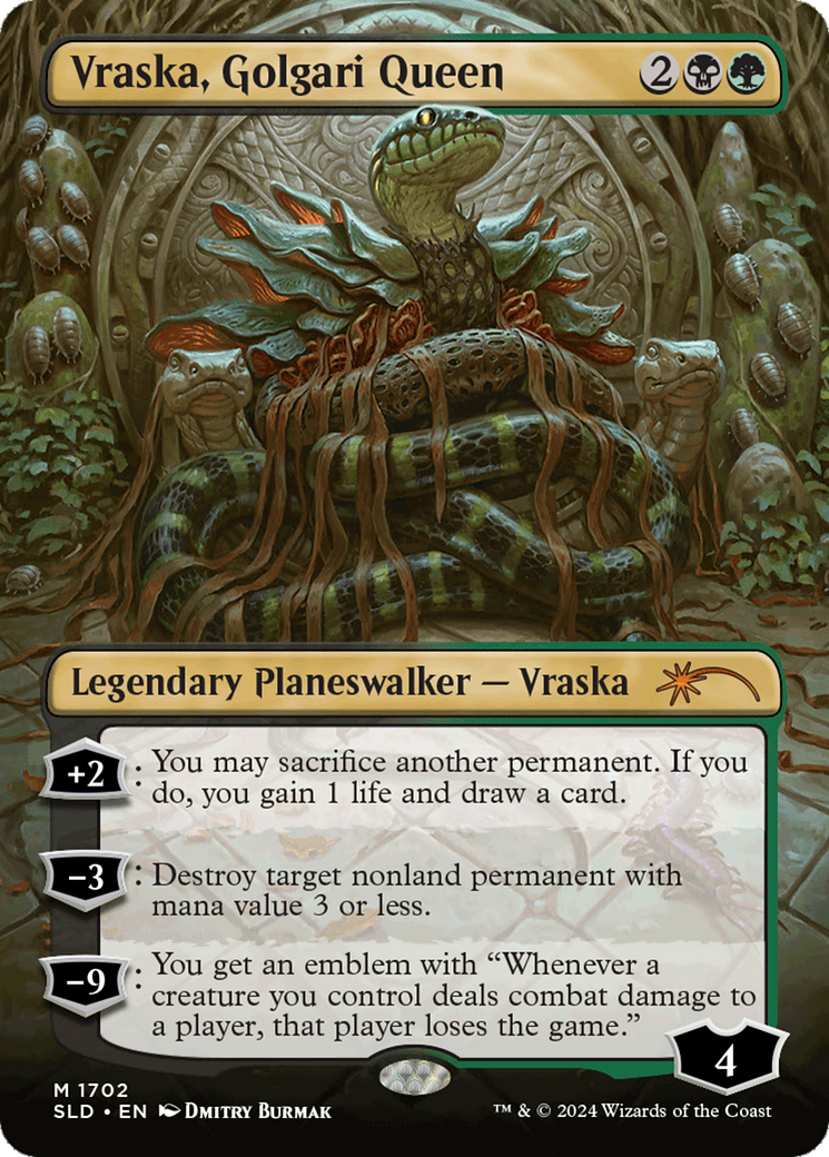 Vraska, Golgari Queen (1702) (Rainbow Foil) [Secret Lair Drop Series] | Empire Gaming NC