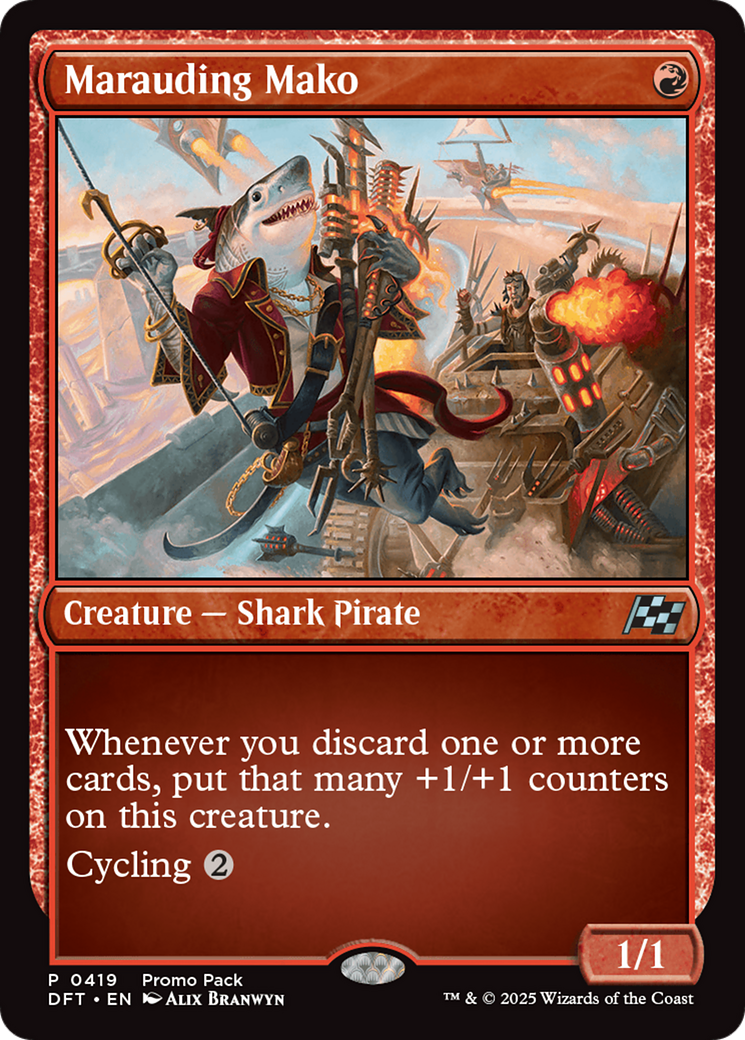 Marauding Mako [Aetherdrift Promos] | Empire Gaming NC