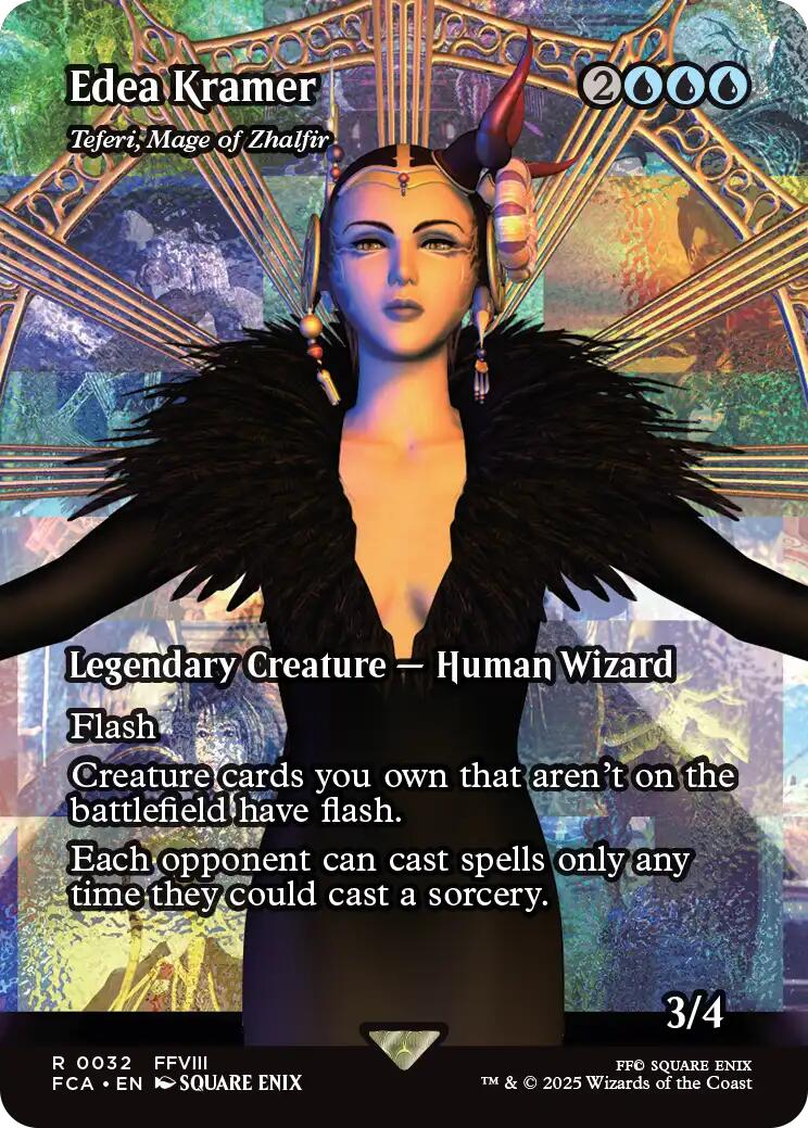 Edea Kramer - Teferi, Mage of Zhalfir (Showcase) [FINAL FANTASY : Through the Ages] | Empire Gaming NC