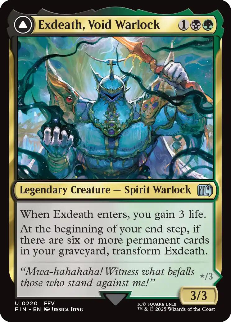 Exdeath, Void Warlock // Neo Exdeath, Dimension's End [FINAL FANTASY] | Empire Gaming NC