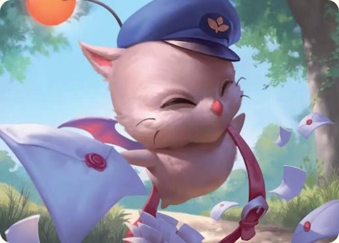 Delivery Moogle Art Card [FINAL FANTASY Art Series] | Empire Gaming NC
