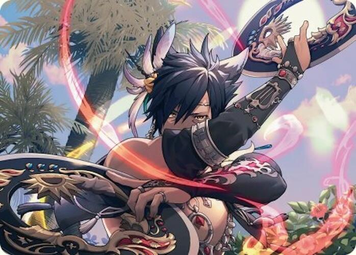 Dancer's Chakrams Art Card [FINAL FANTASY Art Series] | Empire Gaming NC