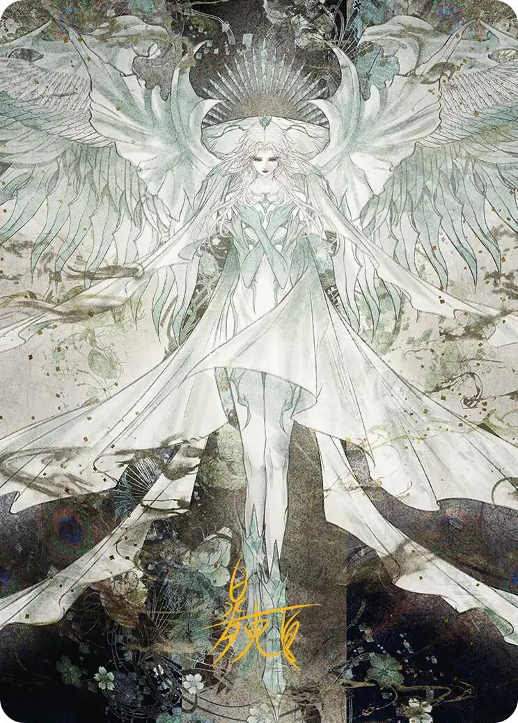 Hydaelyn, the Mothercrystal Art Card (Gold-Stamped Signature) [FINAL FANTASY Art Series] | Empire Gaming NC