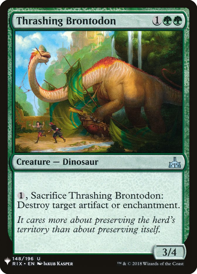 Thrashing Brontodon [Mystery Booster] | Empire Gaming NC