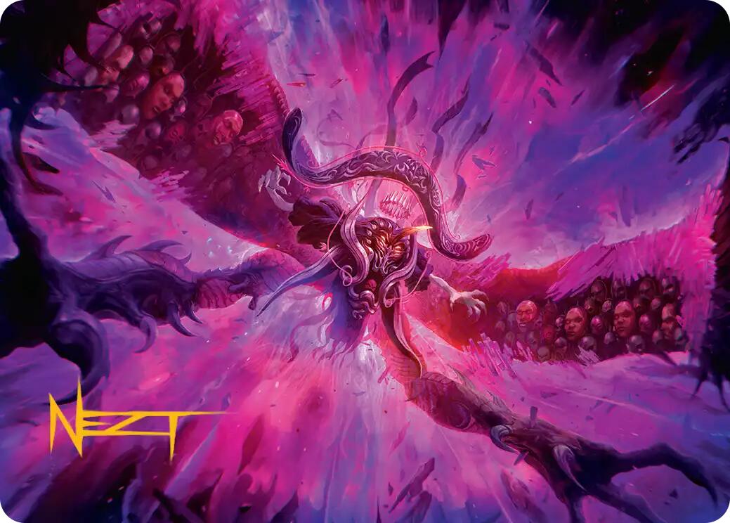 Hades, Sorcerer of Eld Art Card (Gold-Stamped Signature) [FINAL FANTASY Art Series] | Empire Gaming NC