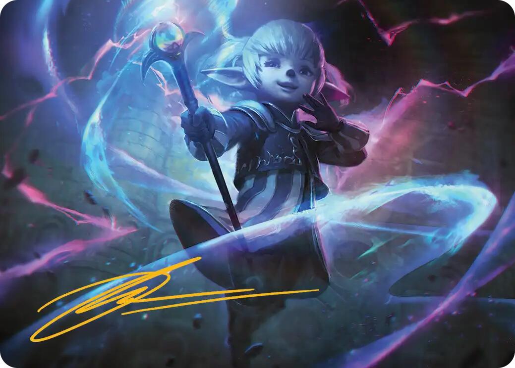 Shantotto, Tactician Magician Art Card (Gold-Stamped Signature) [FINAL FANTASY Art Series] | Empire Gaming NC