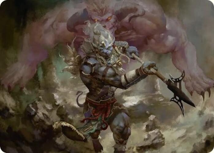 Kimahri, Valiant Guardian Art Card [FINAL FANTASY Art Series] | Empire Gaming NC