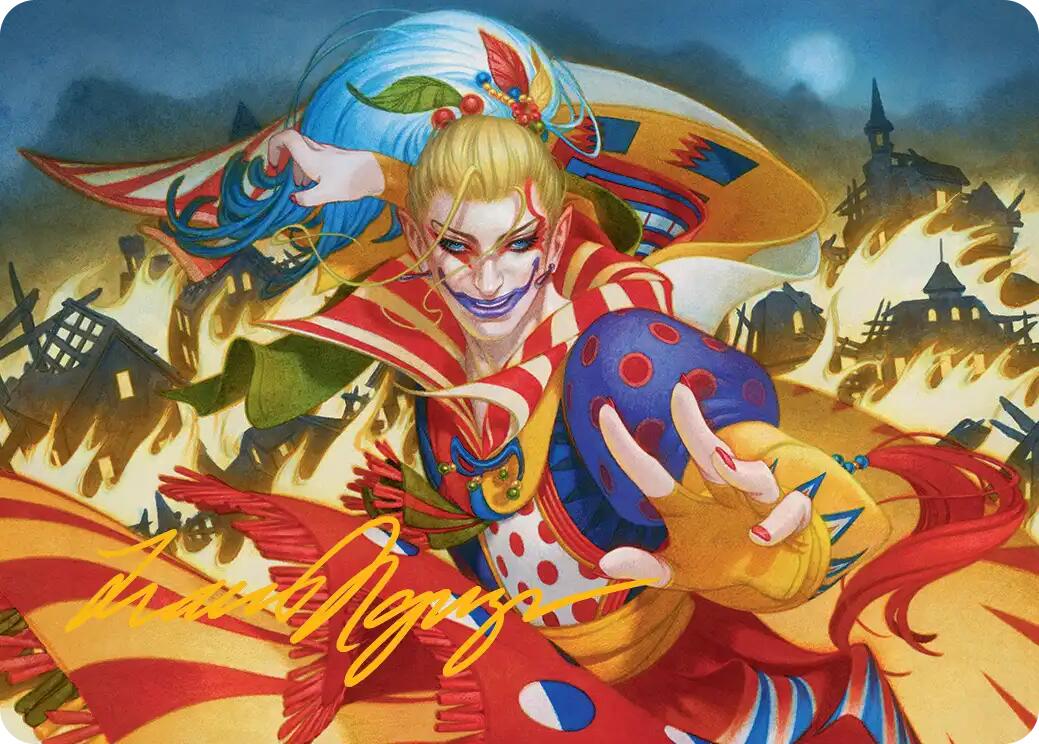 Ruinous Ultimatum Art Card (Gold-Stamped Signature) [FINAL FANTASY Art Series] | Empire Gaming NC