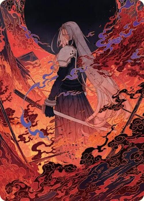 Nibelheim Aflame Art Card [FINAL FANTASY Art Series] | Empire Gaming NC