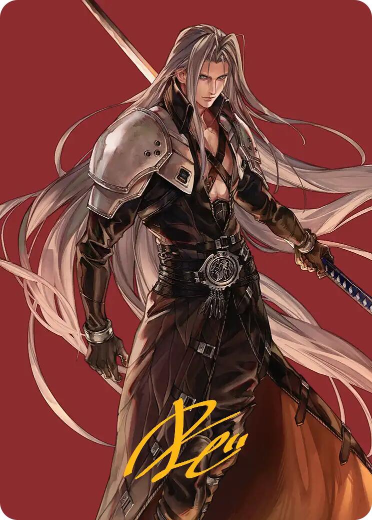 Sephiroth, Fabled SOLDIER Art Card (Gold-Stamped Signature) [FINAL FANTASY Art Series] | Empire Gaming NC