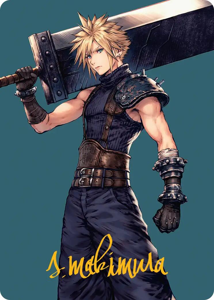 Cloud, Ex-SOLDIER Art Card (Gold-Stamped Signature) [FINAL FANTASY Art Series] | Empire Gaming NC