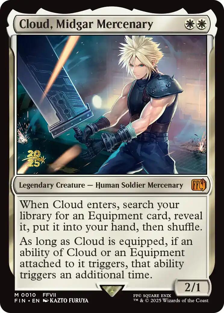 Cloud, Midgar Mercenary [FINAL FANTASY Prerelease Promo] | Empire Gaming NC
