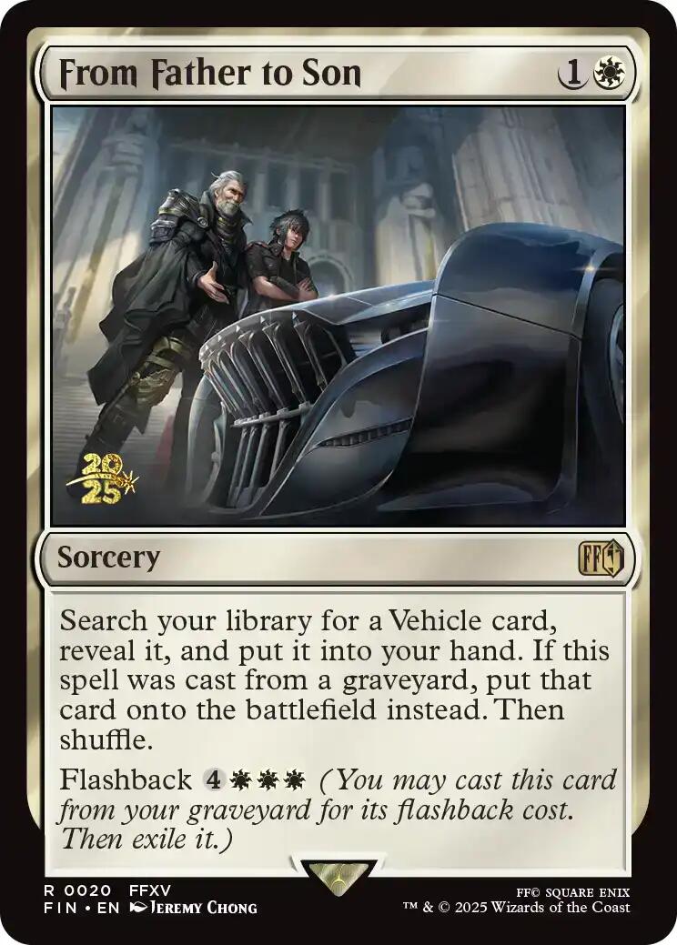 From Father to Son [FINAL FANTASY Prerelease Promo] | Empire Gaming NC