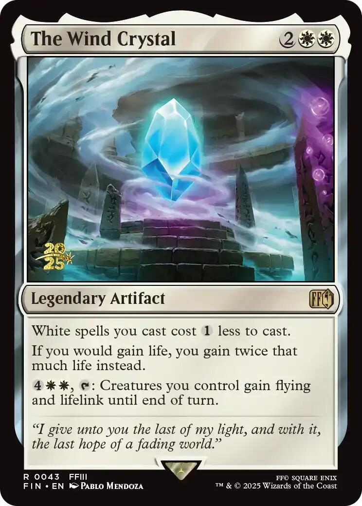 The Wind Crystal [FINAL FANTASY Prerelease Promo] | Empire Gaming NC