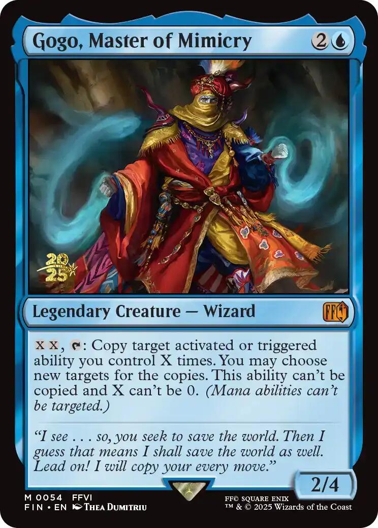 Gogo, Master of Mimicry [FINAL FANTASY Prerelease Promo] | Empire Gaming NC