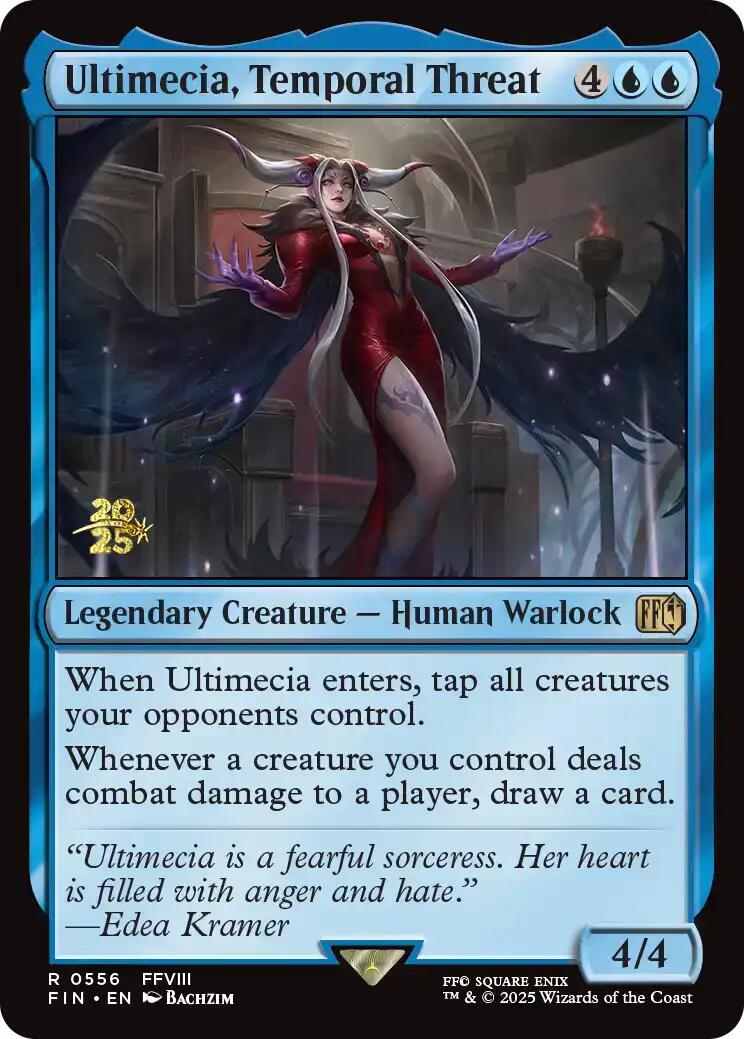 Ultimecia, Temporal Threat [FINAL FANTASY Prerelease Promo] | Empire Gaming NC