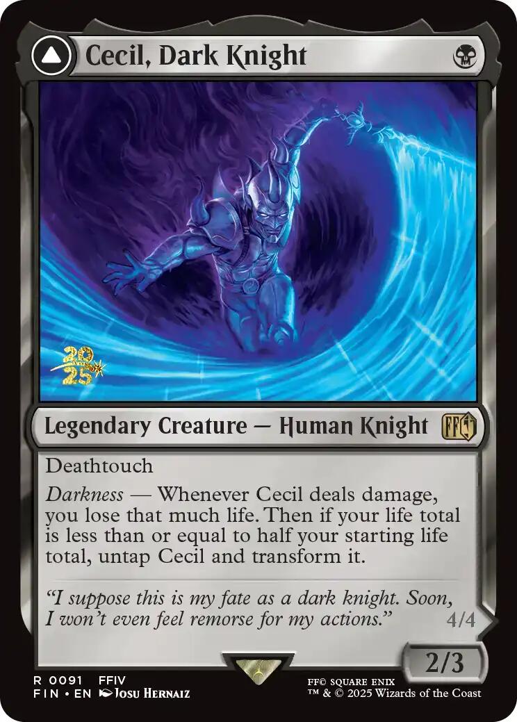 Cecil, Dark Knight [FINAL FANTASY Prerelease Promo] | Empire Gaming NC