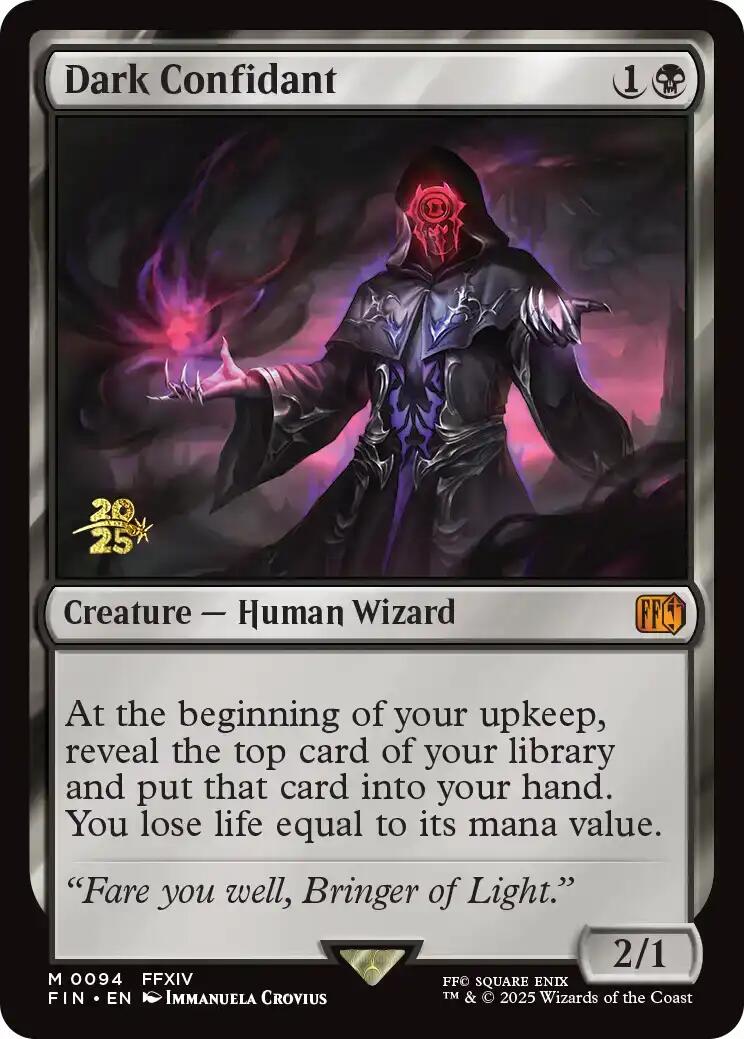 Dark Confidant [FINAL FANTASY Prerelease Promo] | Empire Gaming NC