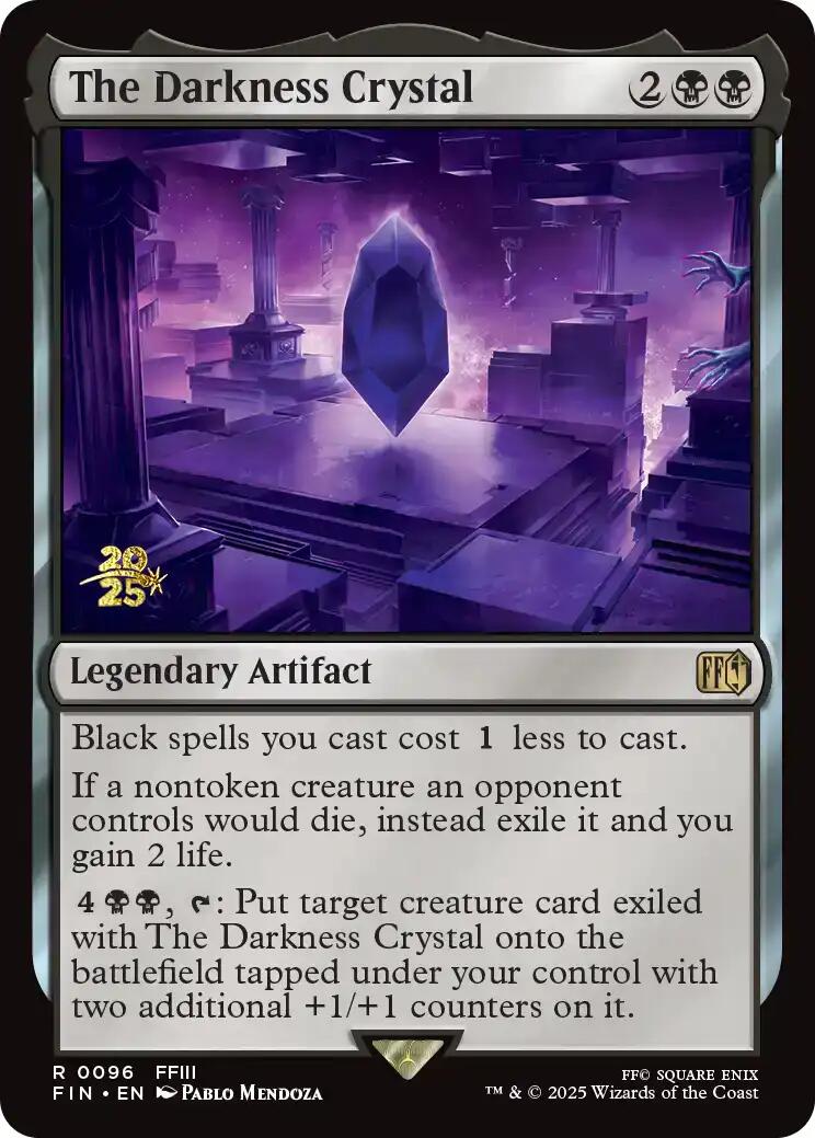 The Darkness Crystal [FINAL FANTASY Prerelease Promo] | Empire Gaming NC