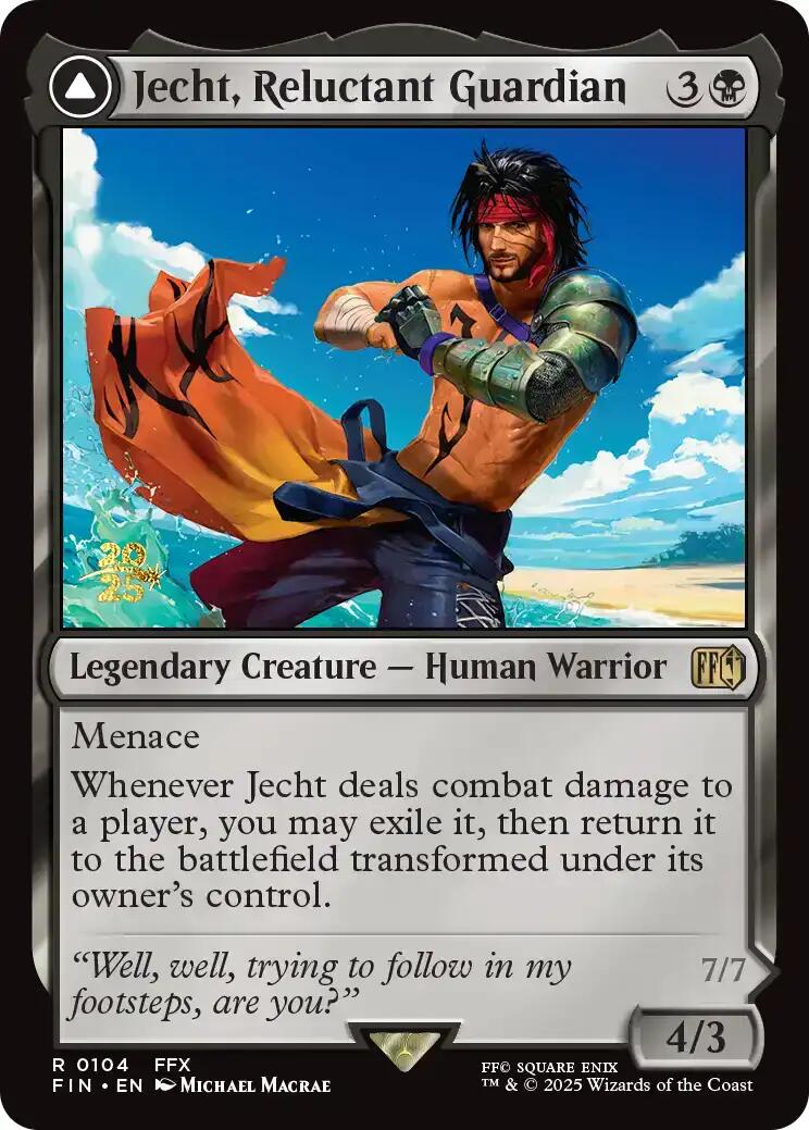 Jecht, Reluctant Guardian // Braska's Final Aeon [FINAL FANTASY Prerelease Promo] | Empire Gaming NC